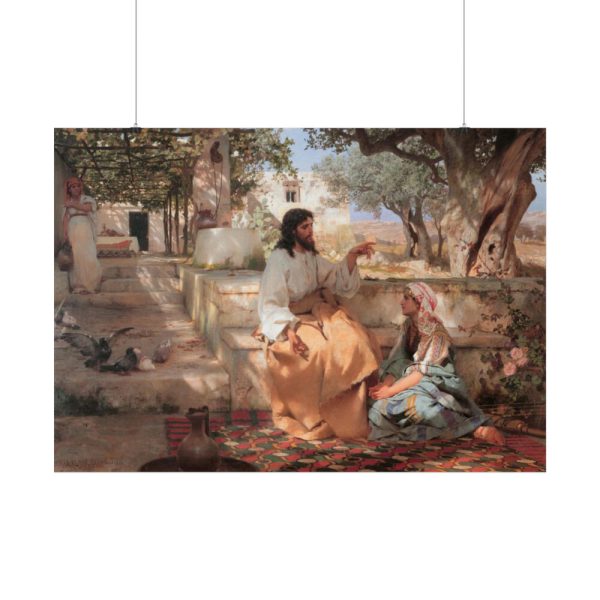 92409-751.jpg Semiradsky Christ Martha Maria Poster