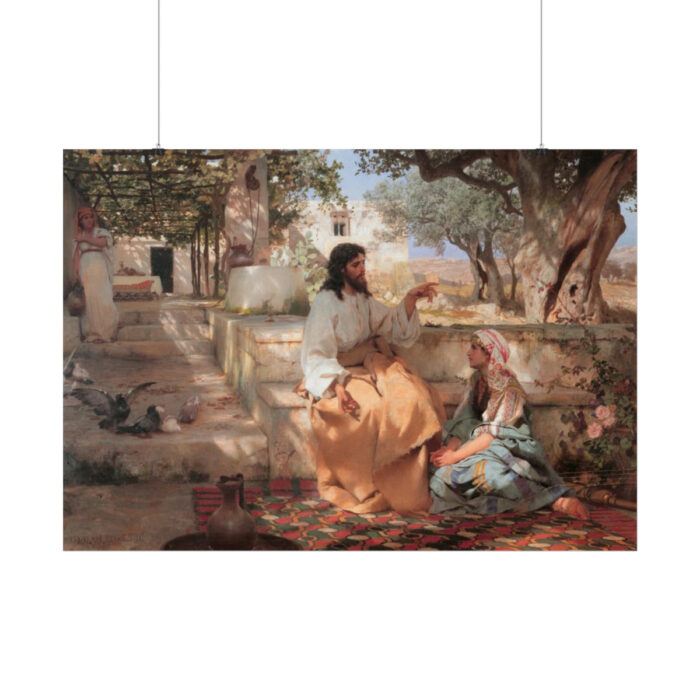 Semiradsky Christ Martha Maria Poster - Image 7