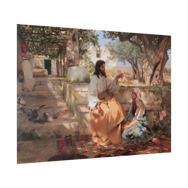 92409-752.jpg Semiradsky Christ Martha Maria Poster