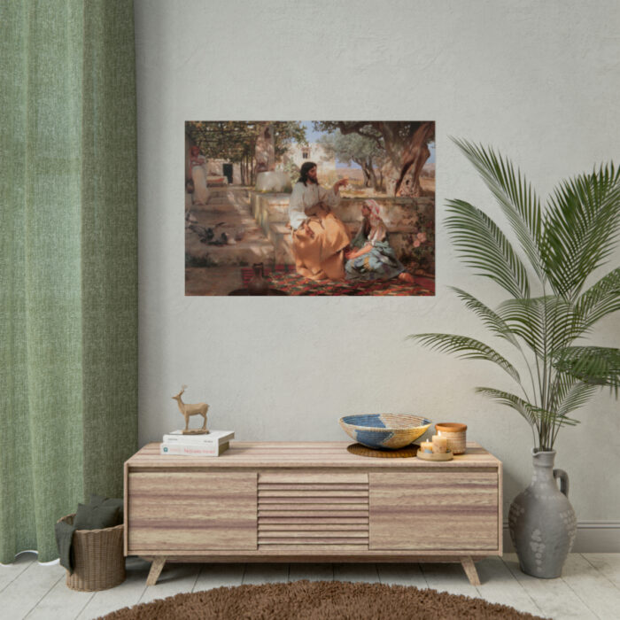Semiradsky Christ Martha Maria Poster - Image 9