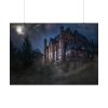 92409-76.jpg Mystical Castle in Dark Forest Poster