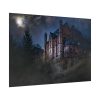 92409-77.jpg Mystical Castle in Dark Forest Poster