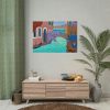 Channel Houses Italy Venice Poster