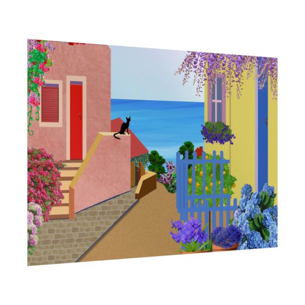 92409-787.jpg House in Italy Poster