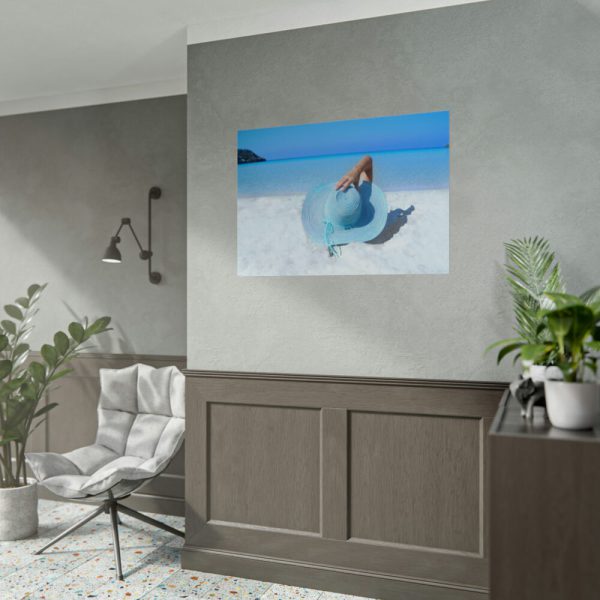 92409-819.jpg Woman On The Beach Poster