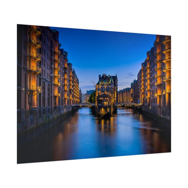 92409-852.jpg Canal Reflection Poster