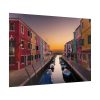 Sunset in Burano Poster