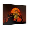 92409-87.jpg Halloween Mansion and Moon Poster