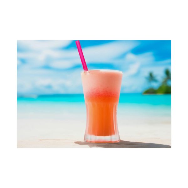 92409-875.jpg Tropical Drink On The Beach Poster