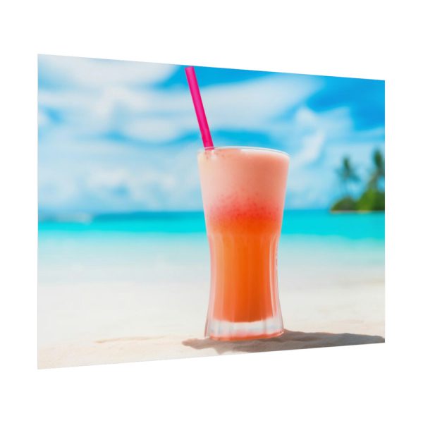 92409-877.jpg Tropical Drink On The Beach Poster