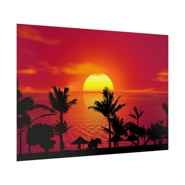 Orange Sky Poster