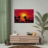 Orange Sky Poster
