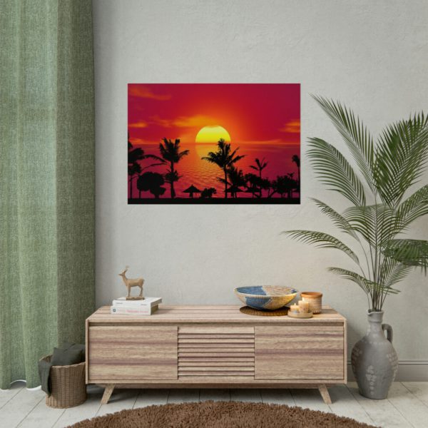 Orange Sky Poster