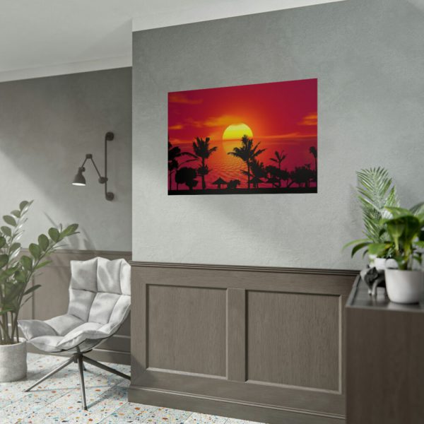 Orange Sky Poster