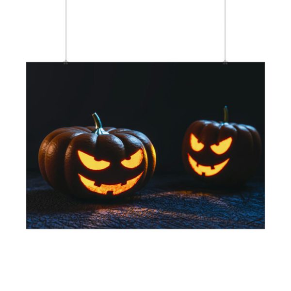Halloween Pumpkin Decoration Poster