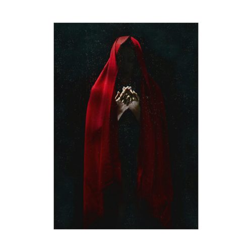 Man in Red Cloak Poster