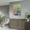 92410-109.jpg Easter Rabbits Spring Van Poster