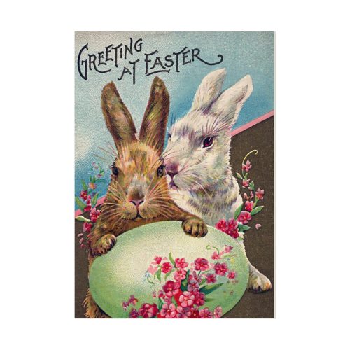 92410-125.jpg Easter Bunny Easter Eggs Poster