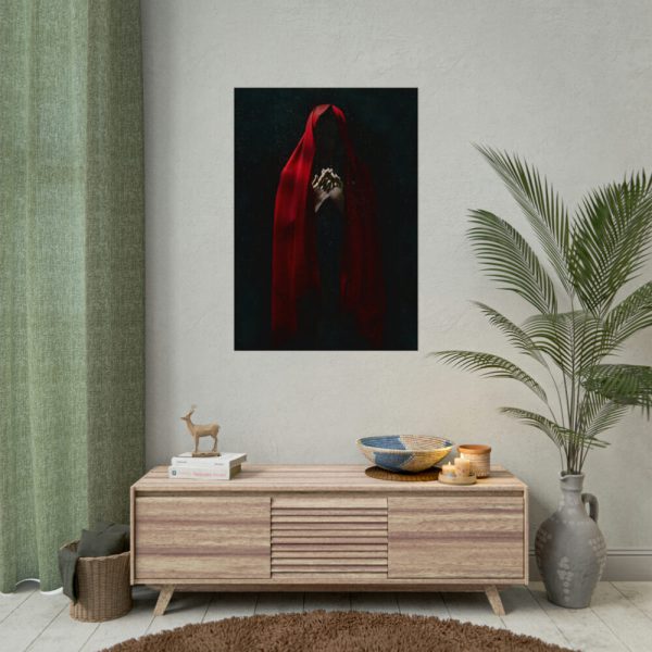 92410-13.jpg Man in Red Cloak Poster