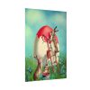 Easter Bunny Paints Eggs Poster