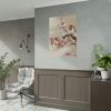 92410-149.jpg Bird Perching on Tree Top Poster