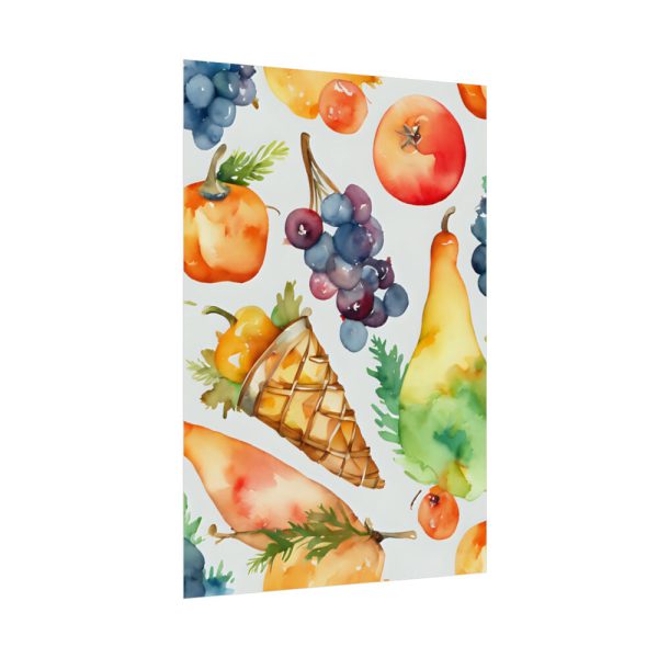 92410-157.jpg Fruit Seamless Watercolor I Poster
