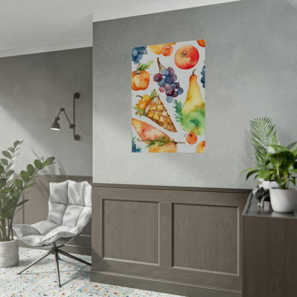 92410-159.jpg Fruit Seamless Watercolor I Poster