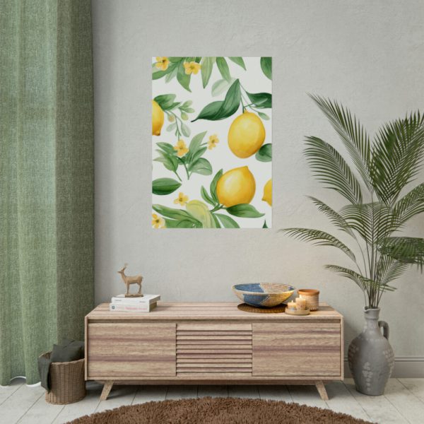 92410-163.jpg Lemon Seamless Fruit Poster