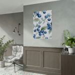 Seamless Blueberry Fruit Poster - Image 5