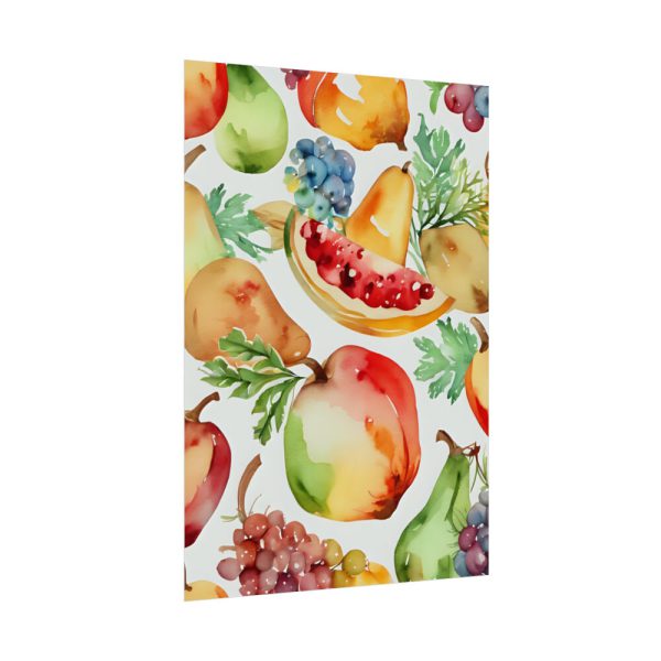 Fruit Seamless Watercolor II Poster