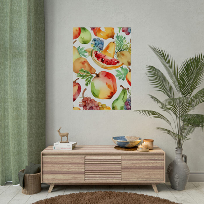 Fruit Seamless Watercolor II Poster - Image 4