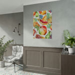 Fruit Seamless Watercolor II Poster - Image 5