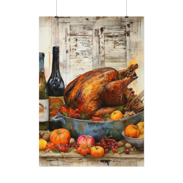92410-191.jpg Thanksgiving Roasted Turkey Poster