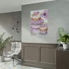 92410-199.jpg Frosted Cupcake With Fruit Topping Poster