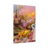 92410-2.jpg Nihon Kenchiku Within a Pink Flowers Poster