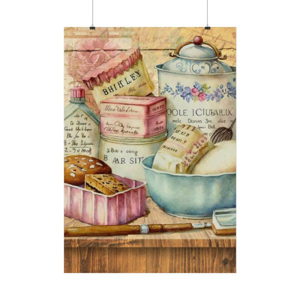 Kitchen Baked Goods Poster