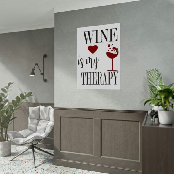Wine Glass Motivation Poster