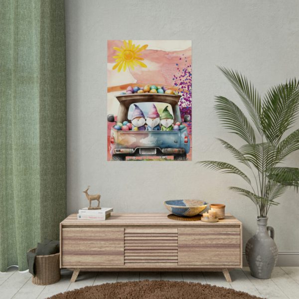Easter Gnome Poster
