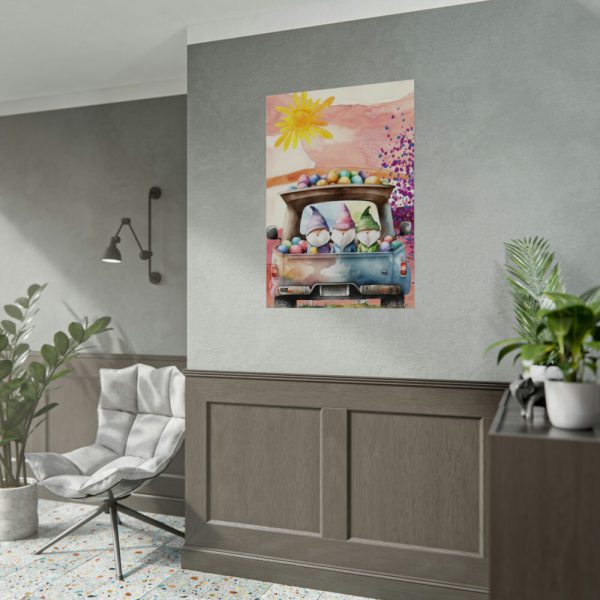 Easter Gnome Poster