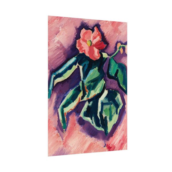 92410-262.jpg Pink Begonias By Marsden Hartley Poster