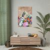 92410-288.jpg Easter Bunny Village Eggs Poster
