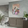 92410-289.jpg Easter Bunny Village Eggs Poster