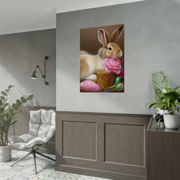 92410-294.jpg Cute Easter Bunny I Poster