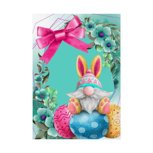92410-300.jpg Easter Bunny Gnome And Eggs Poster