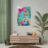 92410-303.jpg Easter Bunny Gnome And Eggs Poster