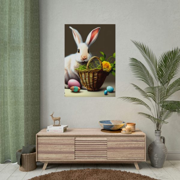92410-308.jpg Cute Easter Bunny II Poster