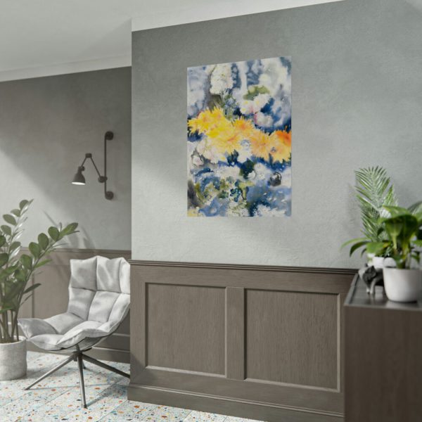 92410-319.jpg Yellow and Blue by Charles Demuth Poster