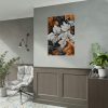 92410-324.jpg Winter Leaves Seamless Pattern Poster