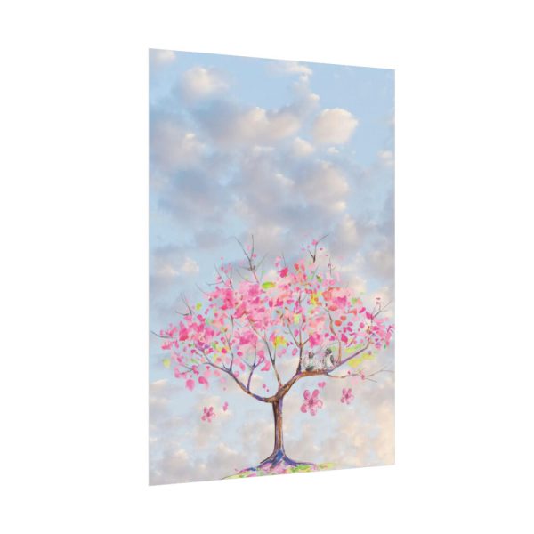 92410-342.jpg Fantasy Watercolor Tree Poster