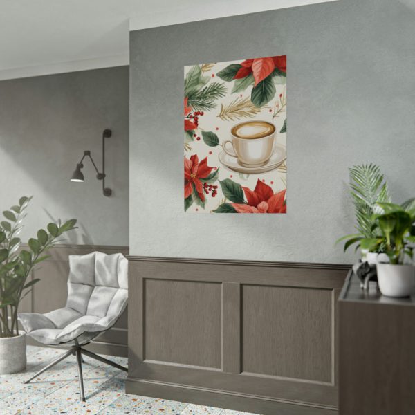 92410-369.jpg Holiday Beverage Seamless Pattern Poster